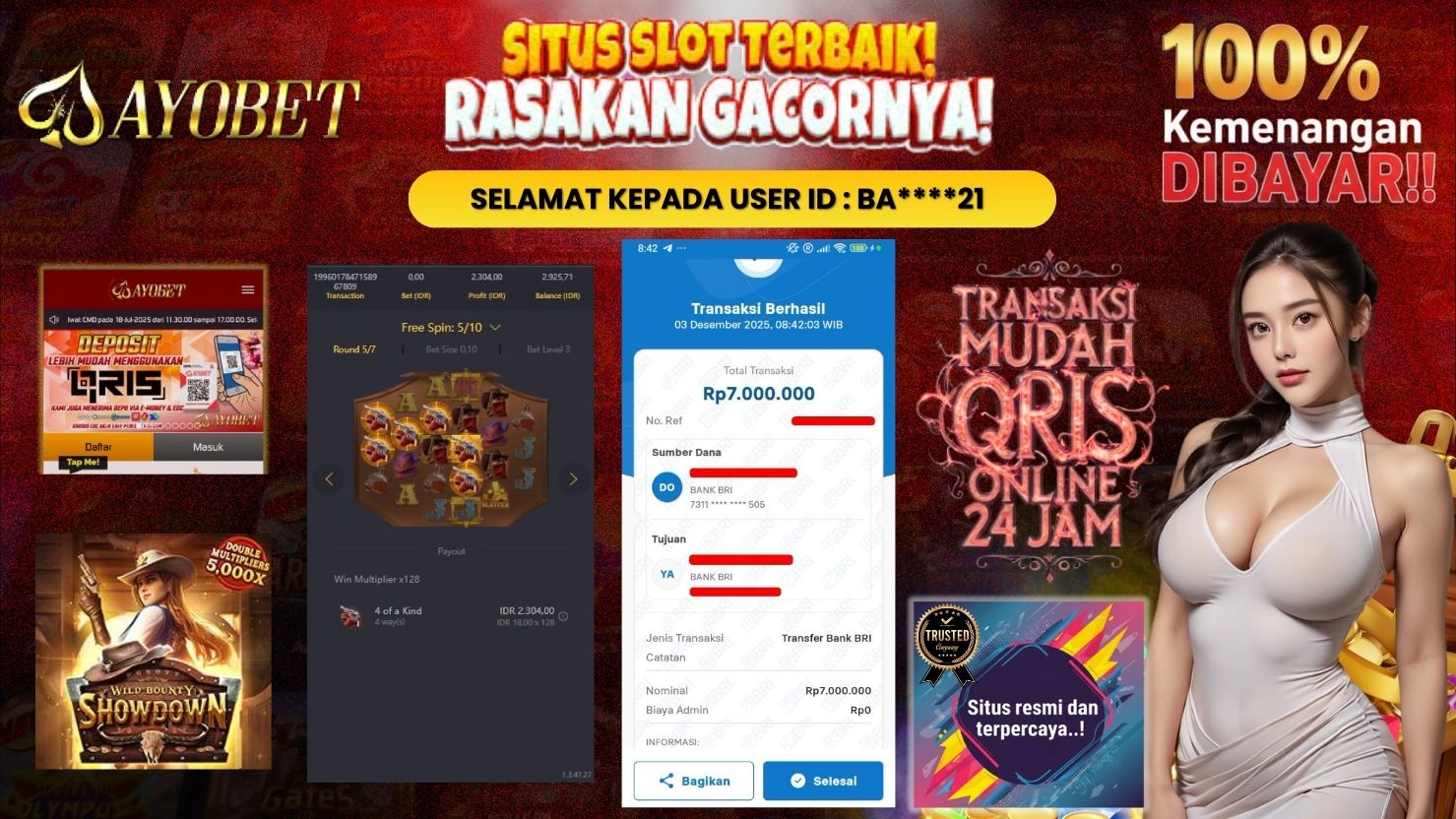 AYOBET JACKPOT SLOT WILD BOUNTY SHOWDOWN